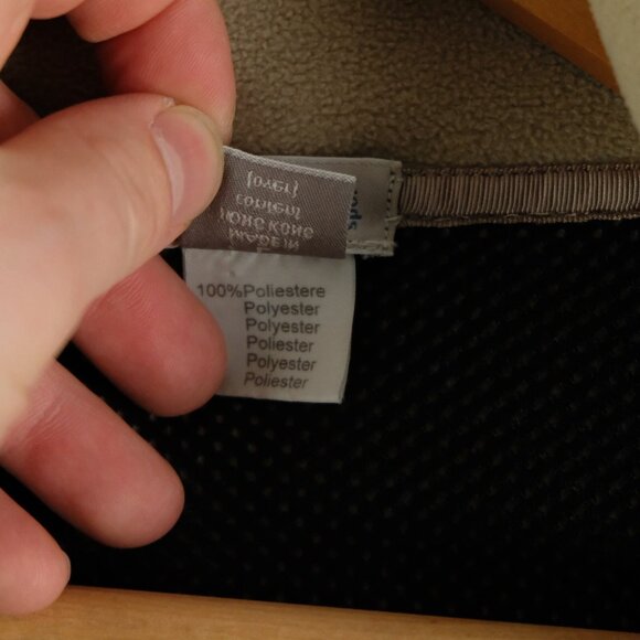 Zegna Sport Jacket Mens Large Green Fleece Lightweight Quarter Zip Pocket - Picture 7 of 8